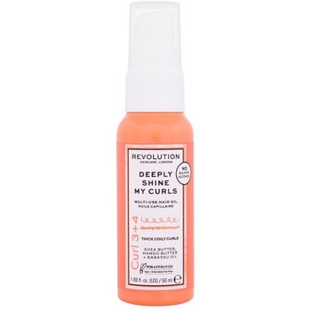 Curl 3+4 Deeply Shine My Curls Multi-Use Hair Oil - Hydratační a vyživující olej pro lesk vlasů